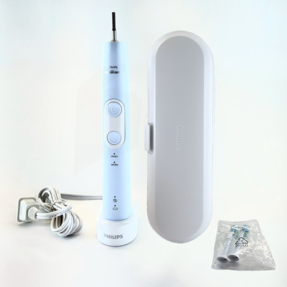 Philips Sonicare Optimal Clean Rechargeable Toothbrush HX686F Only 1 New No Box